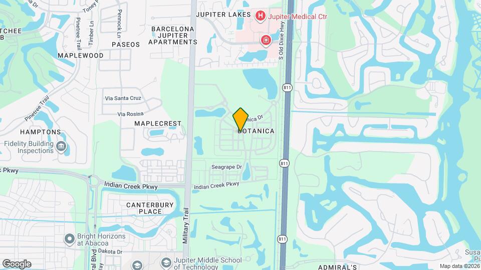 158 W Thatch Palm Cir Map and Location Details