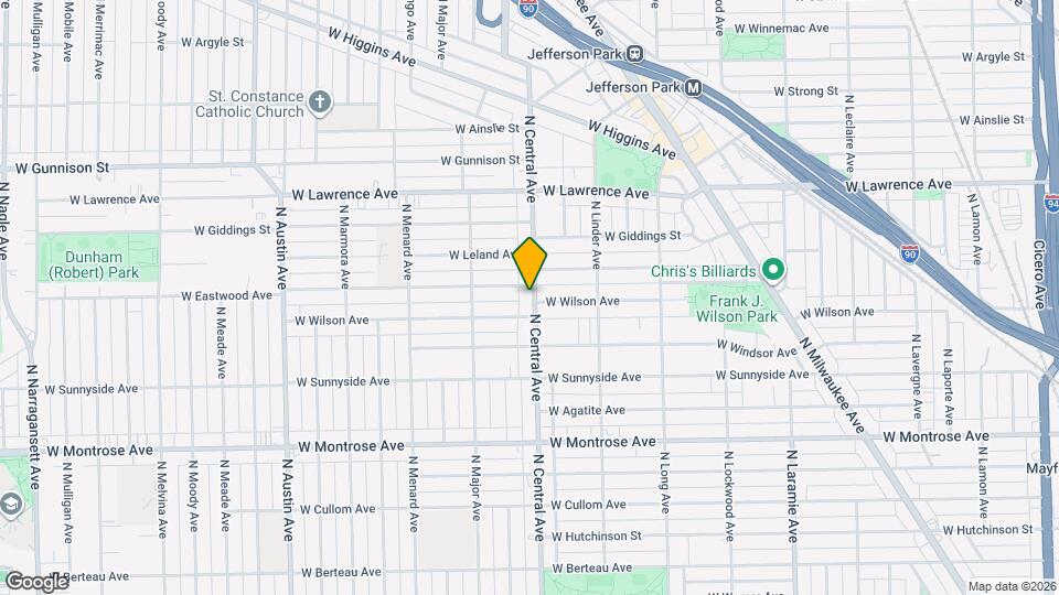 4624 N Central Ave, Unit 2 Map and Location Details