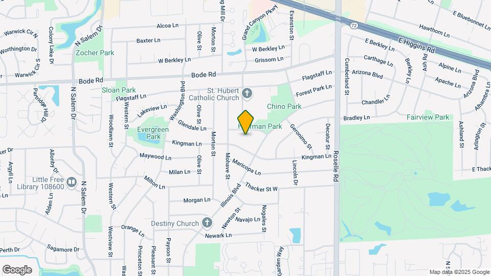 325 Glendale Ln Map and Location Details