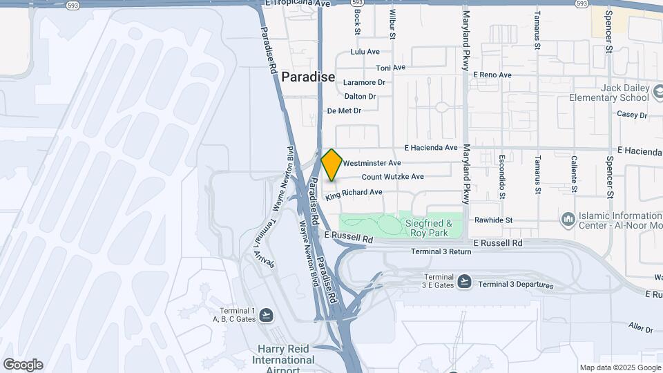 5404 S Swenson St Map and Location Details