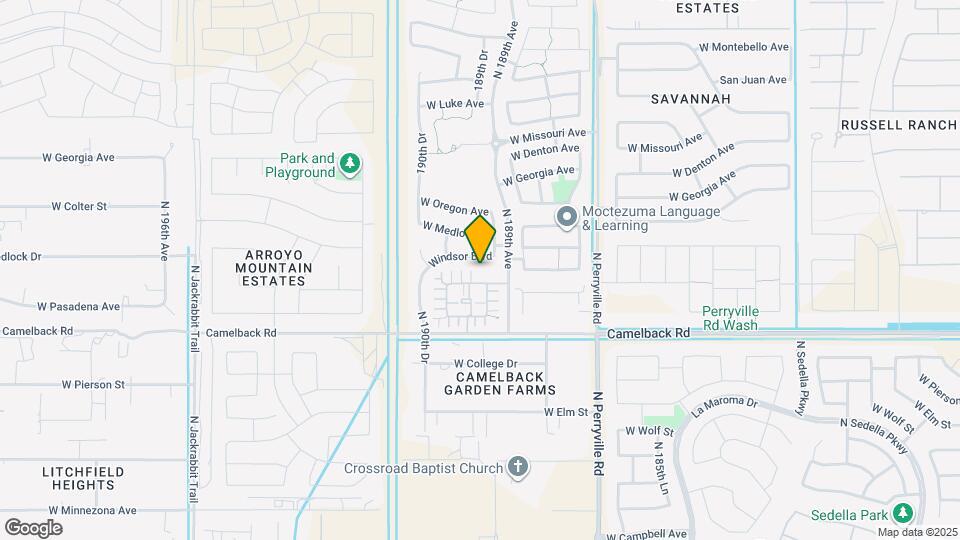 18932 W Reade Ave Map and Location Details