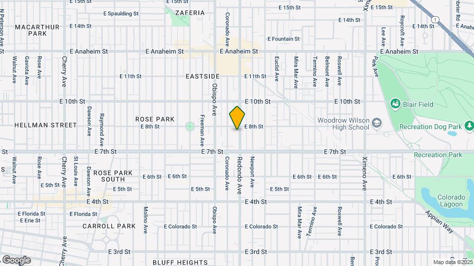 773 Redondo Ave Map and Location Details
