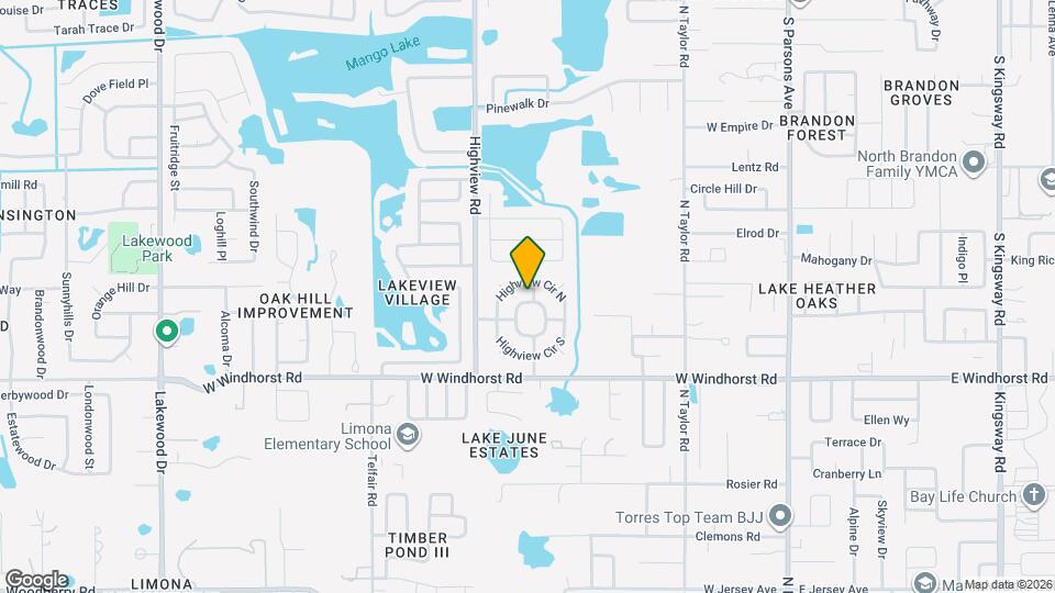 602 N Highview Ter Mapa y Detalles de la Ubicación