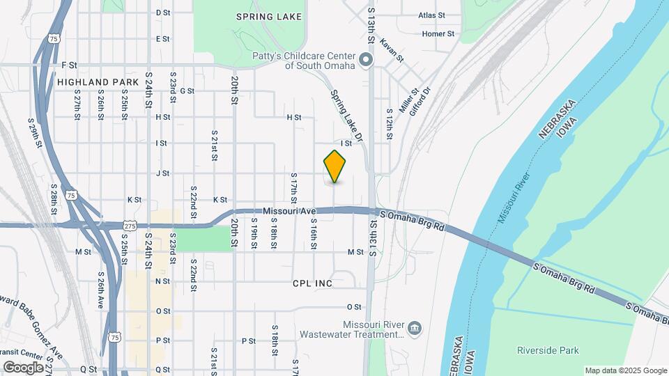 4517 S 15th St Map and Location Details