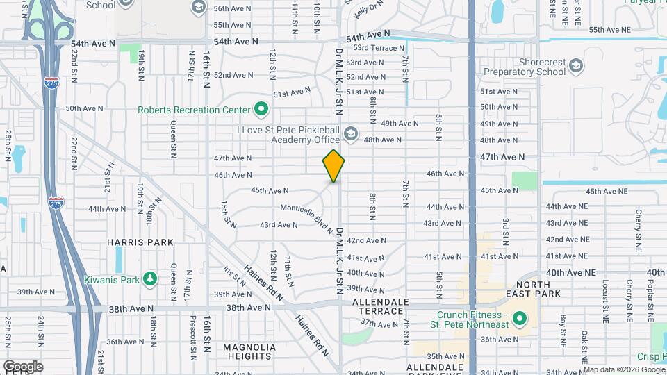 930 Montrose Blvd N Mapa y Detalles de la Ubicación