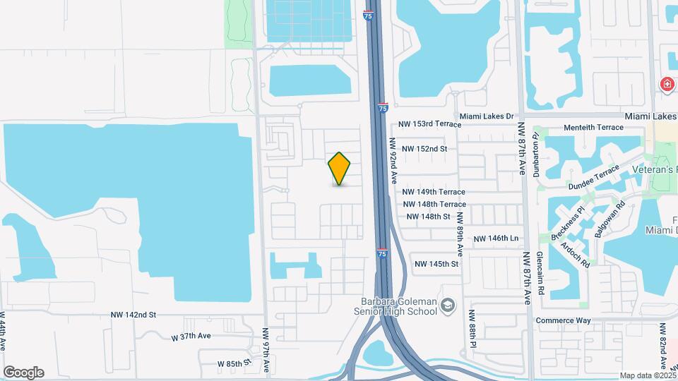 3332 W 95th Terrace Map and Location Details