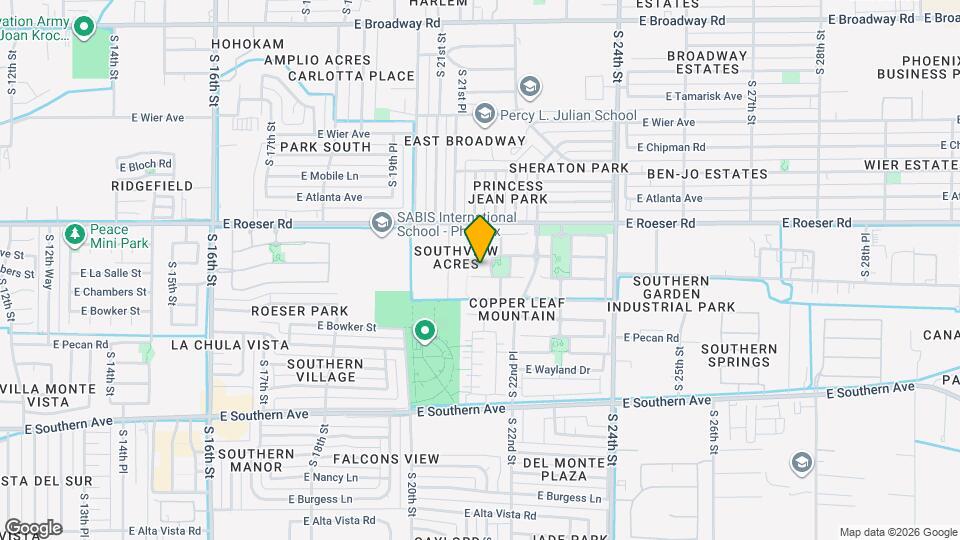 2118 E La Salle St Mapa y Detalles de la Ubicación