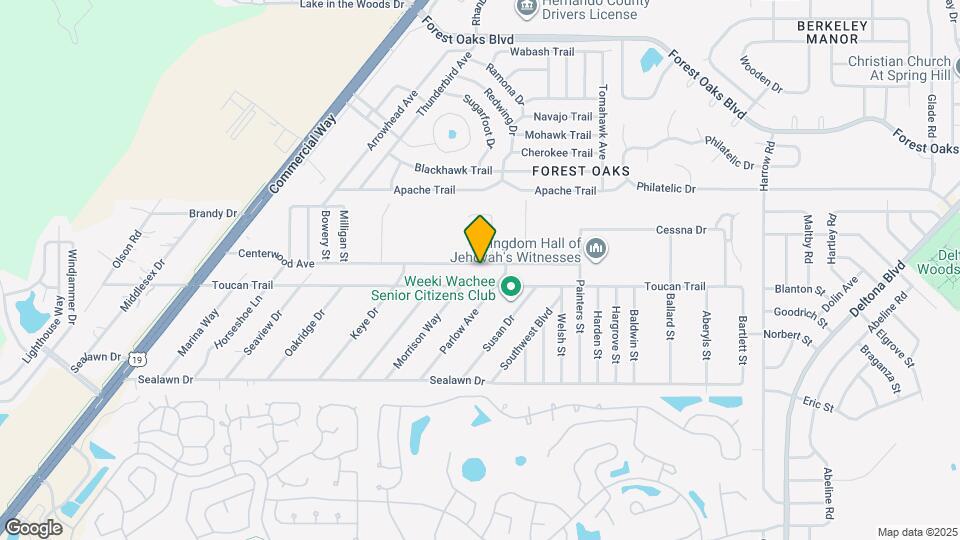 7370 Centerwood Ave Map and Location Details