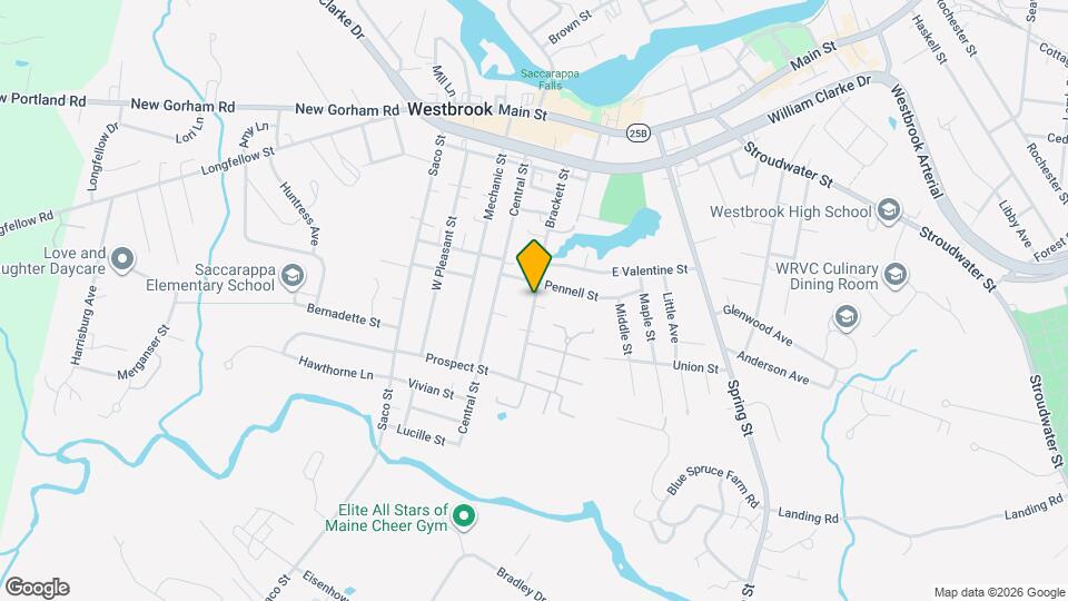 145 Brackett St, Unit 2 Map and Location Details