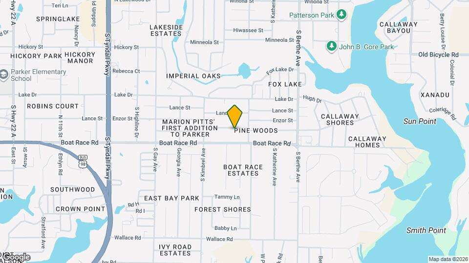 6312 Pridgen St Map and Location Details