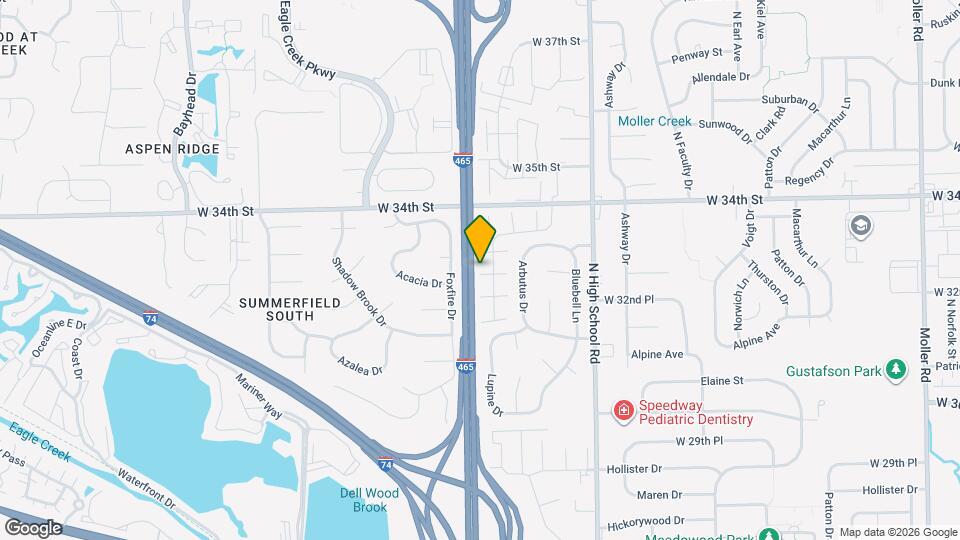 3266 Lupine Dr Map and Location Details