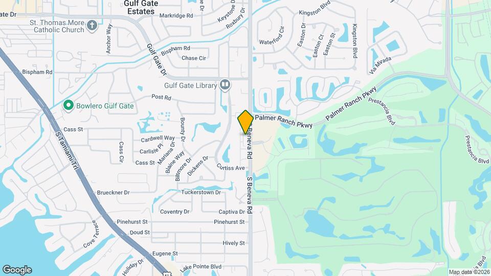 7209 Cloister Dr, Unit 102 Mapa y Detalles de la Ubicación