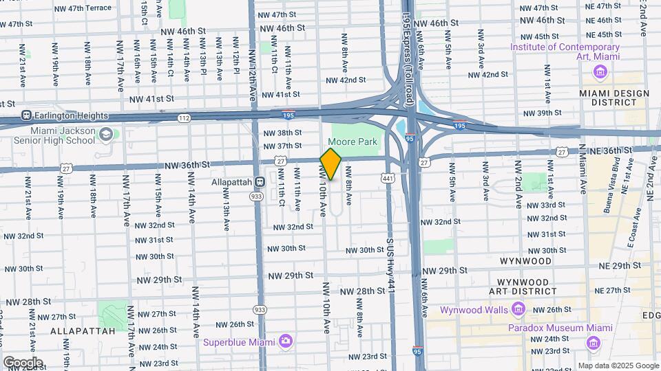 3413 NW 9th Ct Mapa y Detalles de la Ubicación