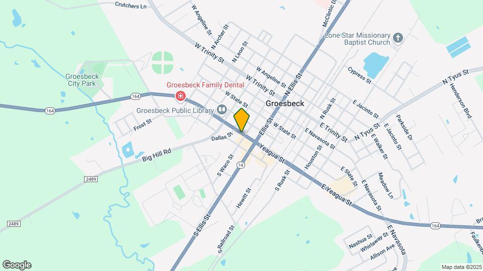 402 W Yeagua St Map and Location Details
