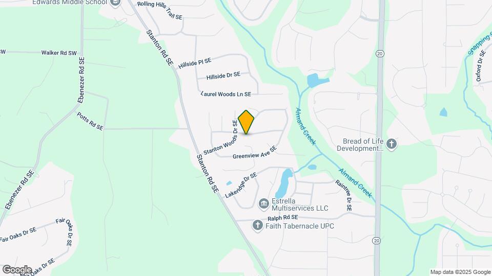613 Almand Branch Rd SE Map and Location Details