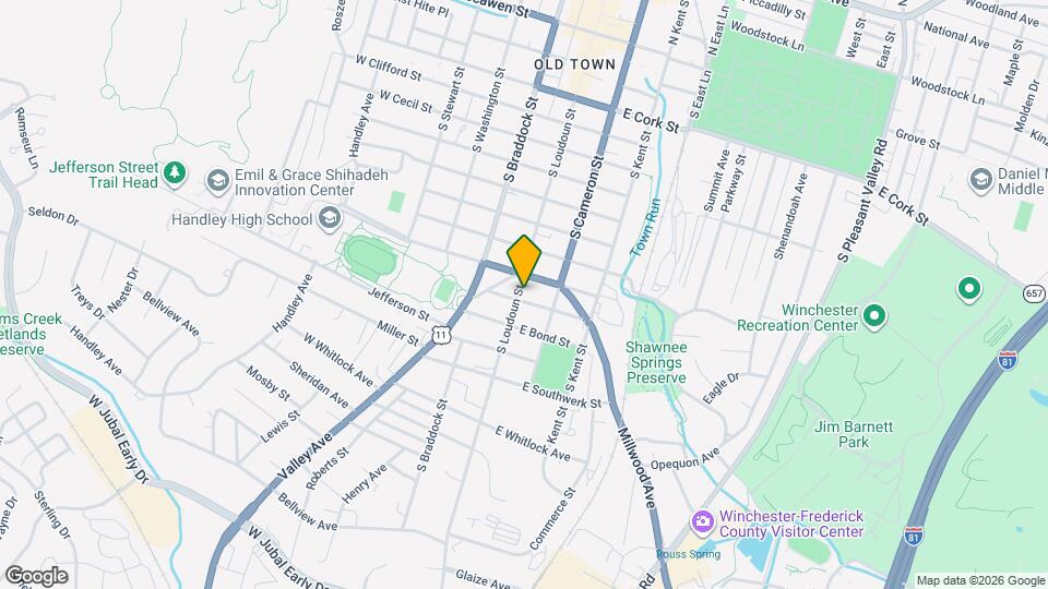 916 S Loudoun St Map and Location Details