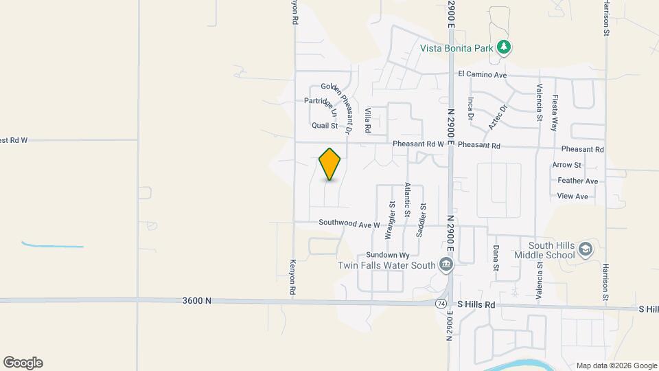 1407 Blue Grouse Way Map and Location Details