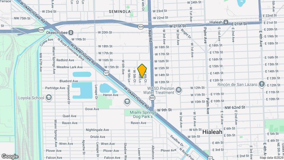 1325 W 4th Ln Map and Location Details