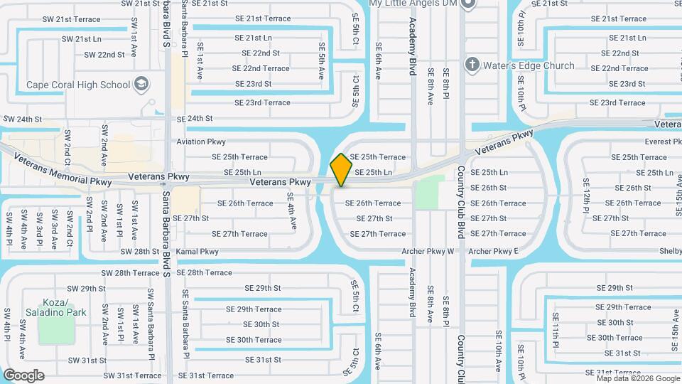 506 SE 26th St Map and Location Details
