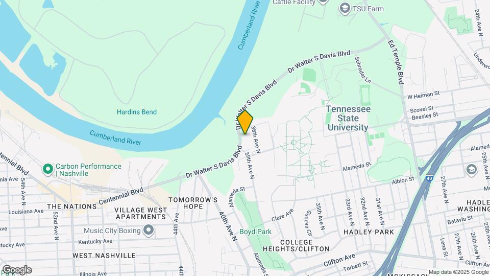 3813 Dr Walter S Davis Blvd Mapa y Detalles de la Ubicación