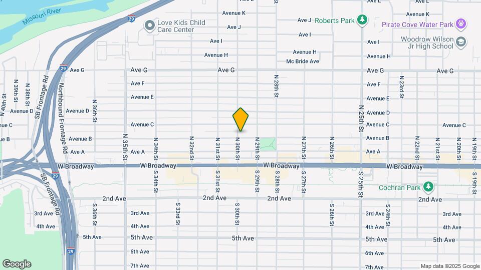 2934 Avenue B Map and Location Details