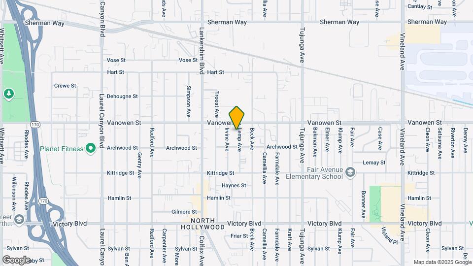 6733 Lemp Ave Mapa y Detalles de la Ubicación