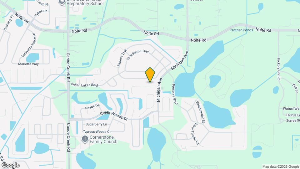 1150 Creekview Ct Map and Location Details