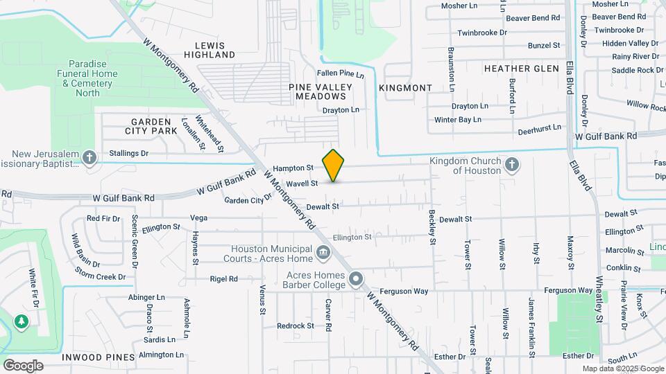 2311 Wavell St Map and Location Details