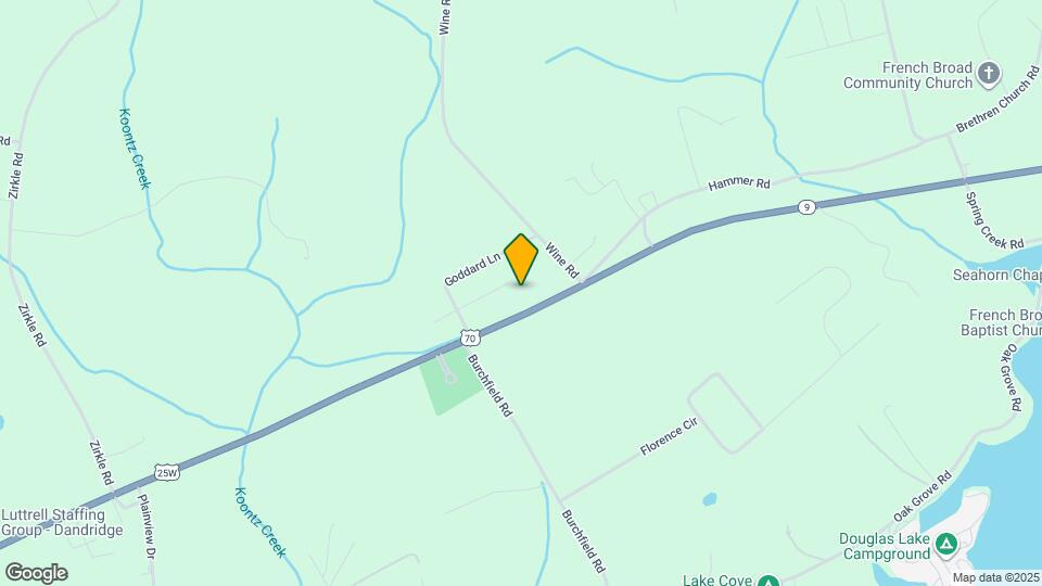 992 US-25W Map and Location Details