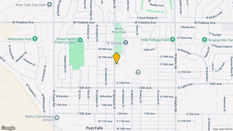 1802 N Spokane St Map and Location Details