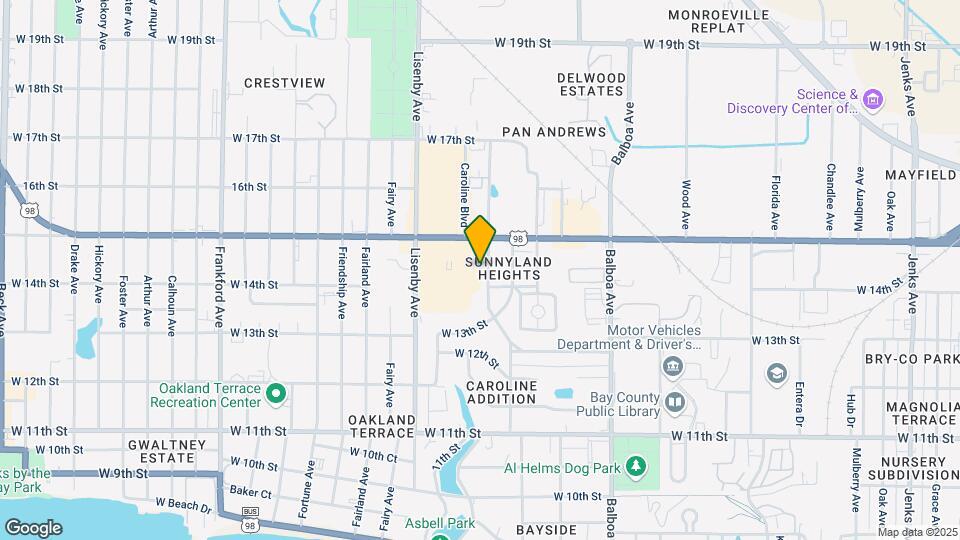 1401 Gulf Ave Map and Location Details