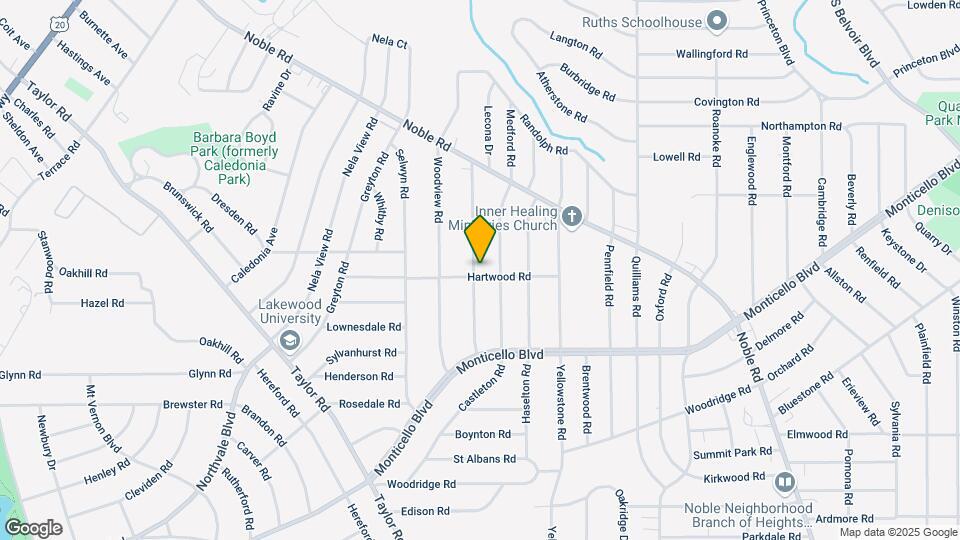 1003 Elbon Rd Map and Location Details