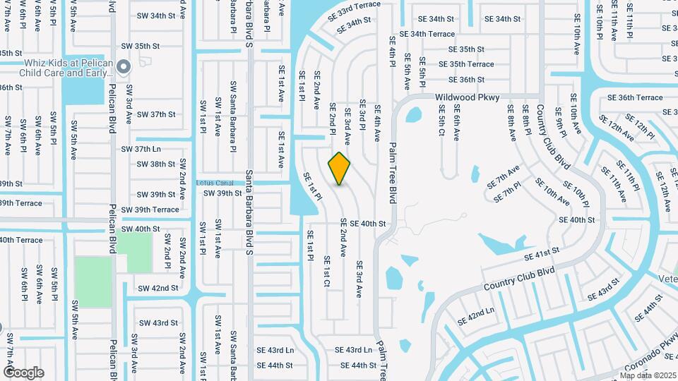 3829 SE 2nd Ave Map and Location Details