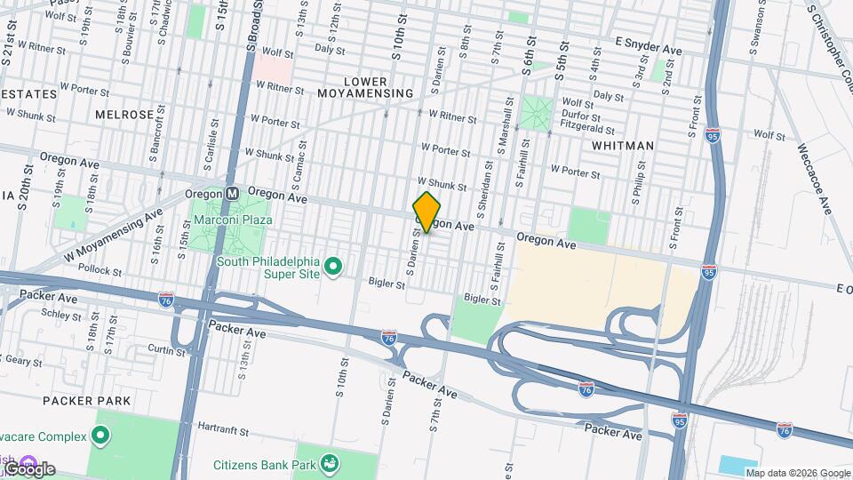 2726 S 8th St Map and Location Details