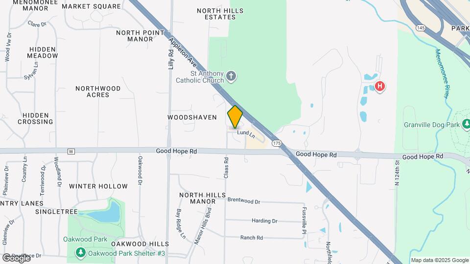 N72W13536 Lund Ln Mapa y Detalles de la Ubicación