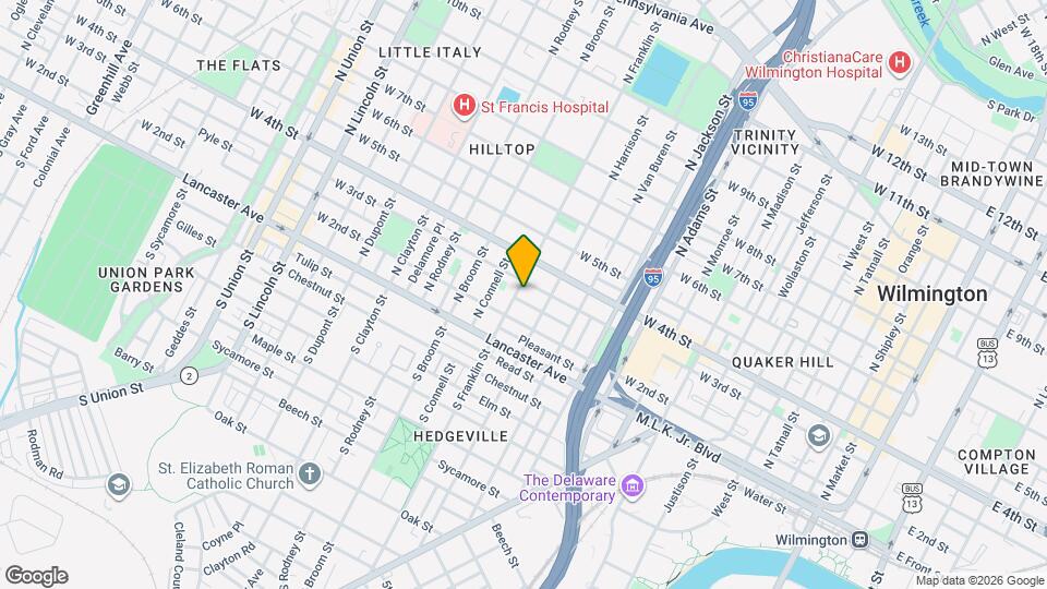 232 N Franklin St Map and Location Details