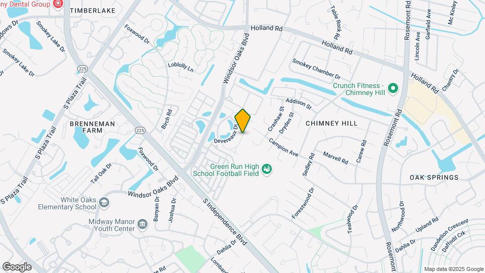927 Hunley Dr Map and Location Details