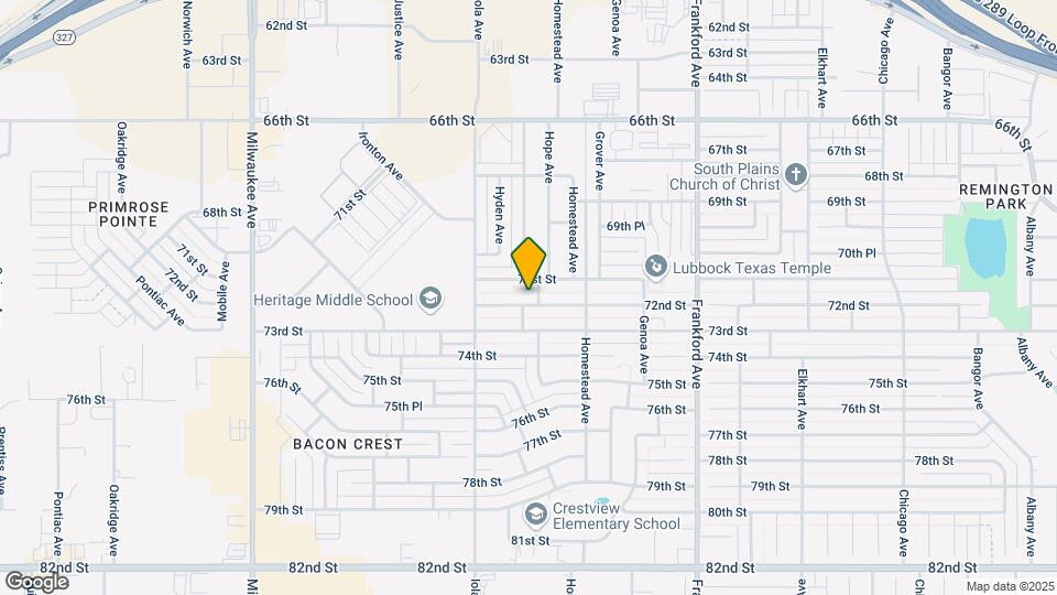 6022 72nd St Map and Location Details