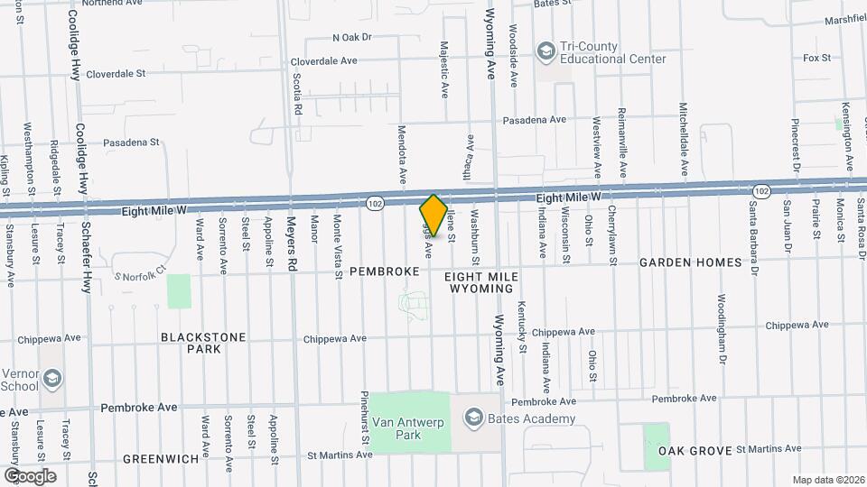 20460 Griggs St Mapa y Detalles de la Ubicación