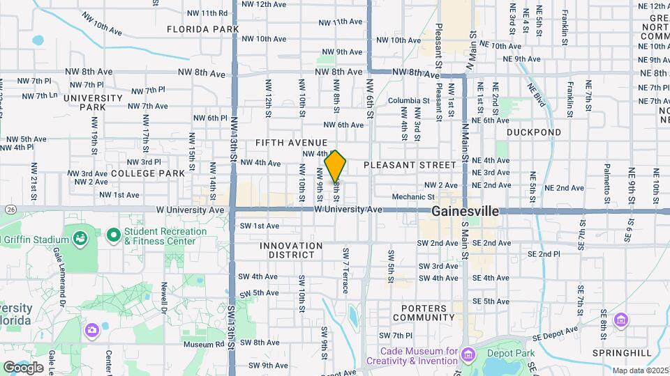 120 NW 8th St Map and Location Details