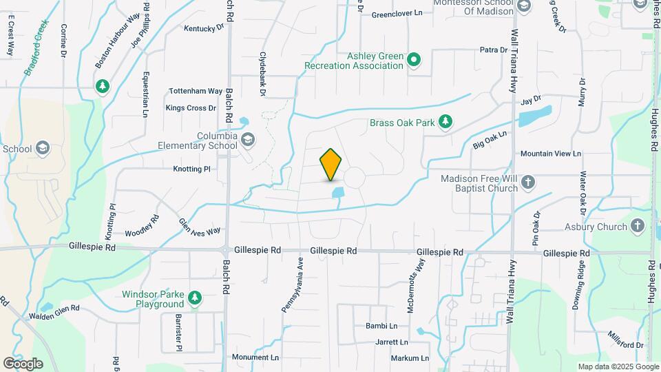 112 Netherbury Ln Map and Location Details