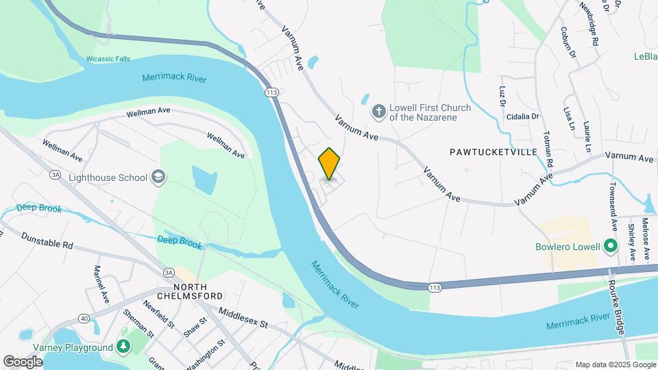 1221 Pawtucket Blvd Map and Location Details