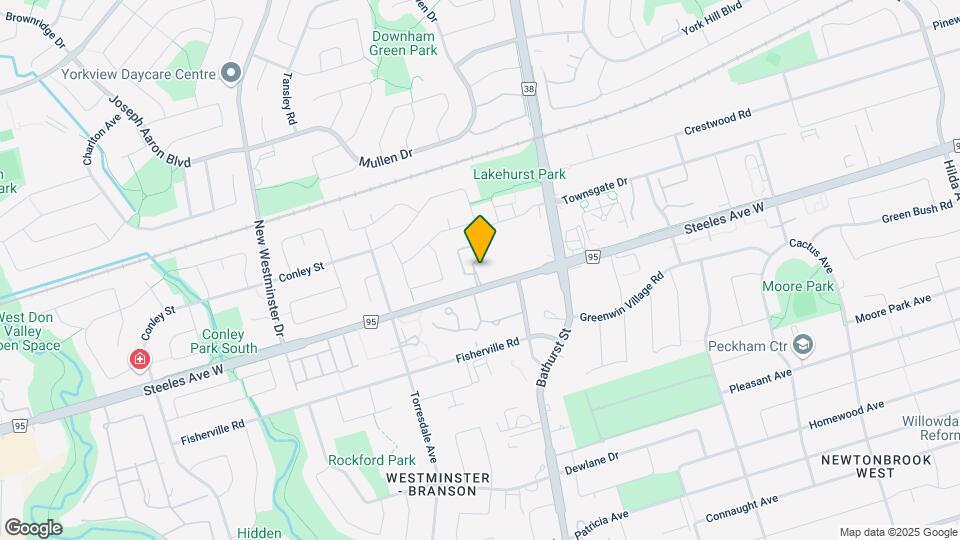 850 Steeles Ave W Map and Location Details