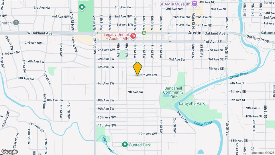 709 5th Ave SW Mapa y Detalles de la Ubicación
