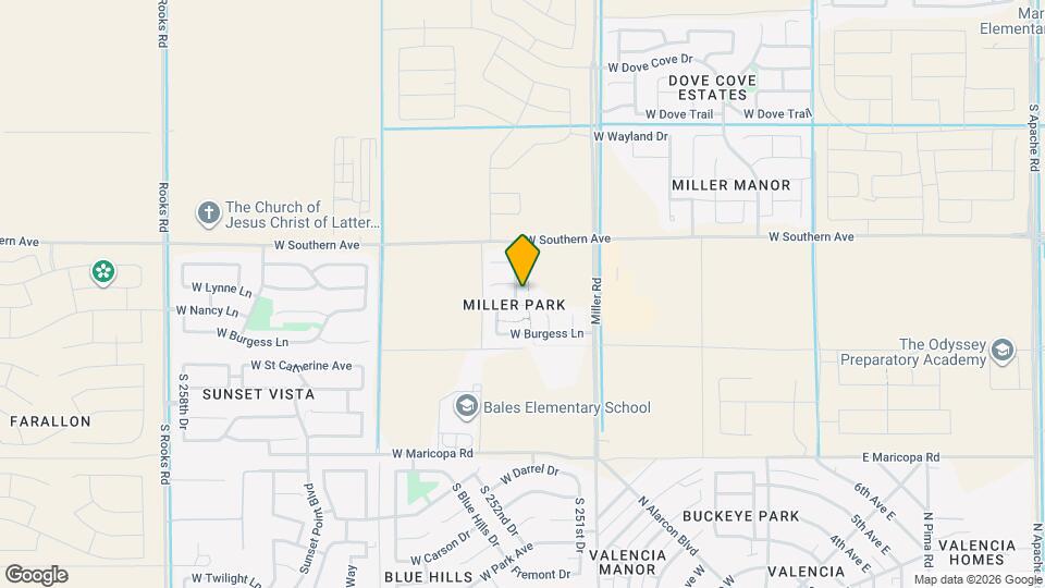 6199 S 252nd Dr Map and Location Details