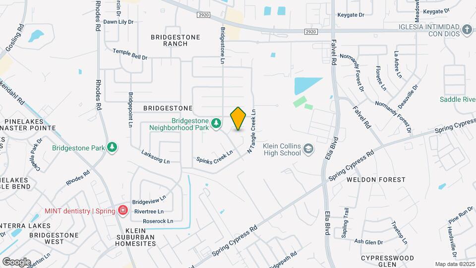 4202 Spinks Creek Ln Map and Location Details