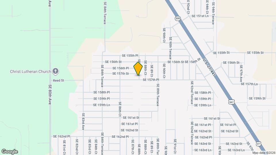 8783 SE 157th Pl Map and Location Details
