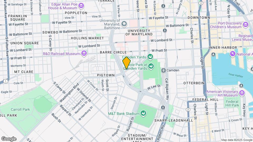 698 Washington Blvd Map and Location Details