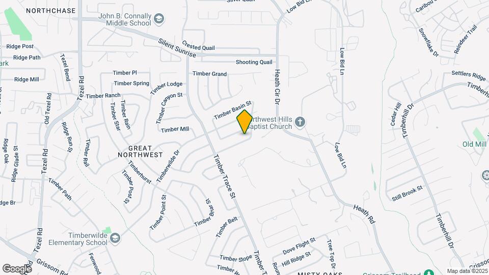8311 Timber Glen St Map and Location Details