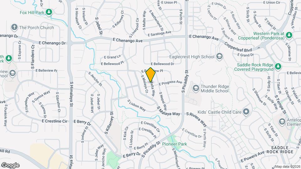 5199 S Malta Way Map and Location Details